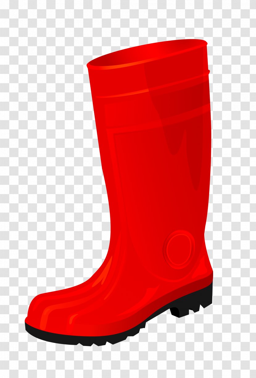 Boot Drawing Dessin Animxe9 - Wellington - Stylish Red Boots Waist Transparent PNG