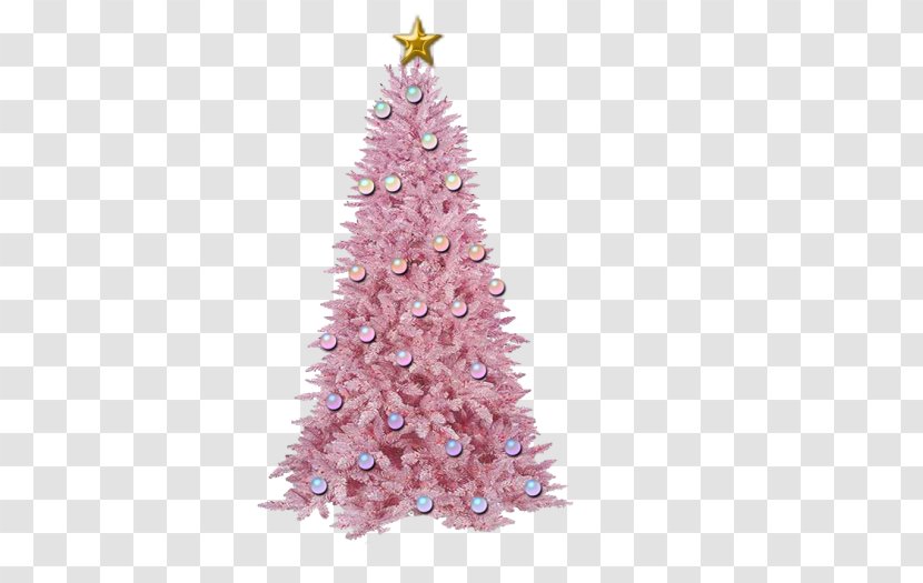 Artificial Christmas Tree Pre-lit Ornament Transparent PNG