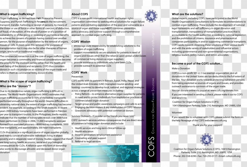 Brochure - Text - Onepage Transparent PNG