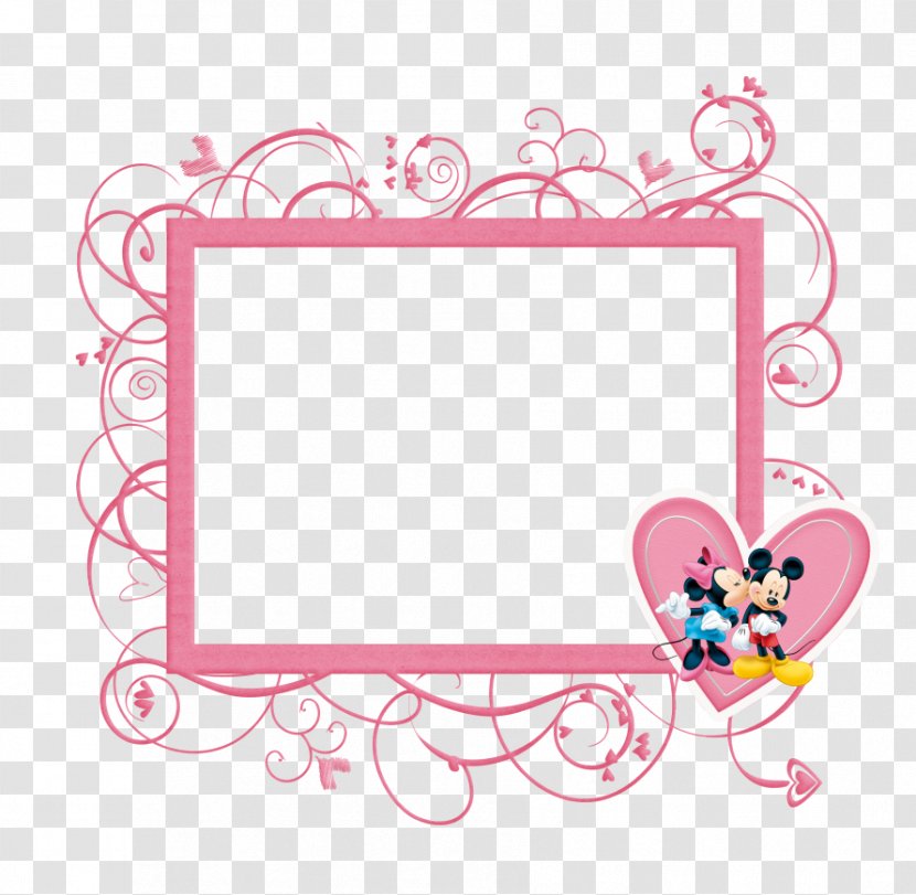 Picture Frames Text Clip Art Character The Walt Disney Company - Frame - Barras Transparent PNG