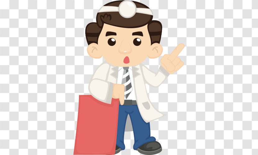 Cartoon Physician Clip Art - Male - Doctor Transparent PNG