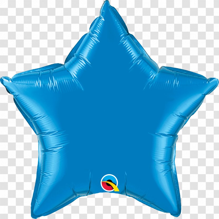 Mylar Balloon Blue Birthday BoPET - Marine Mammal Transparent PNG