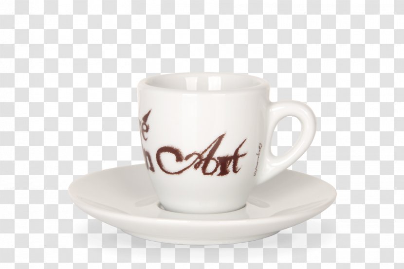 Espresso Coffee Cup Ristretto Saucer - Porcelain Transparent PNG