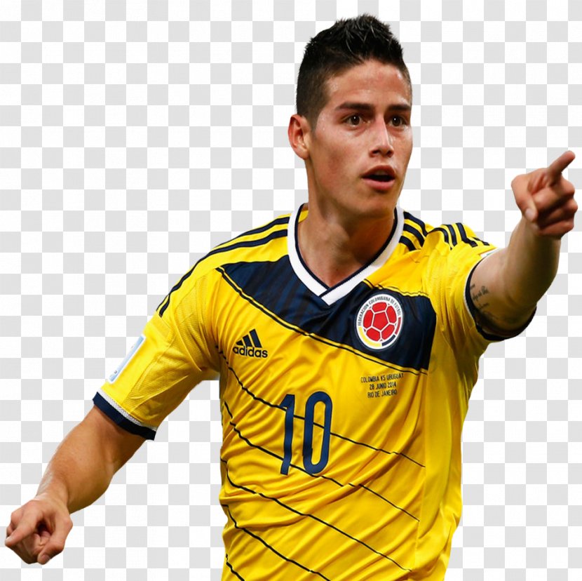 2014 FIFA World Cup James Rodríguez Colombia National Football Team Real Madrid C.F. 2018 - Cf Transparent PNG
