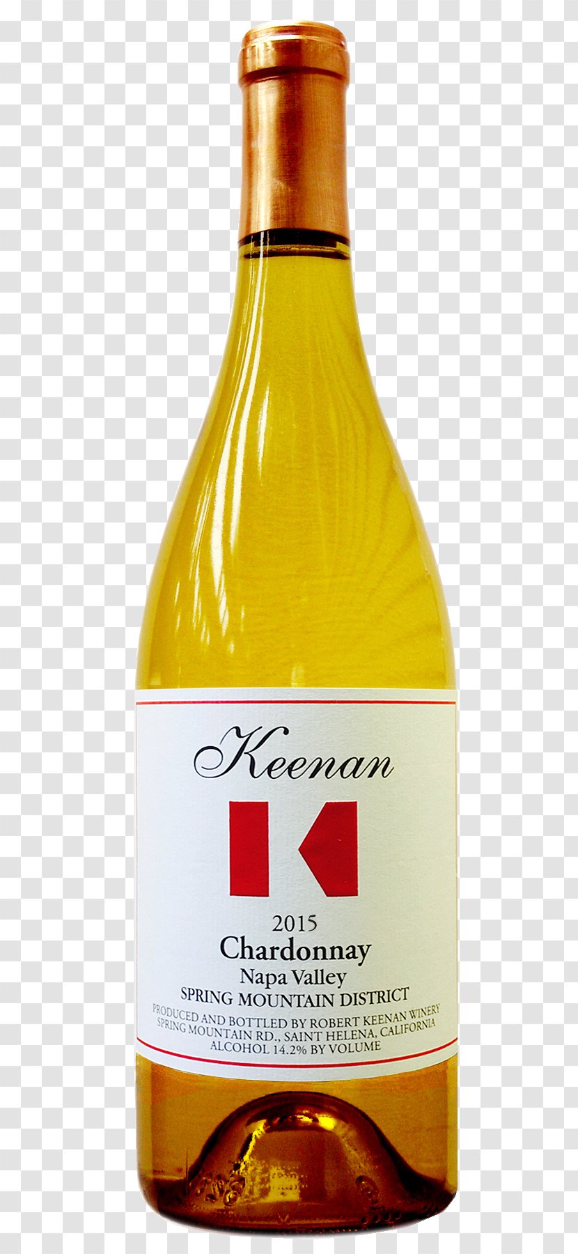 Keenan Winery Napa Valley AVA Cabernet Sauvignon Chardonnay - Drink - Wine Transparent PNG