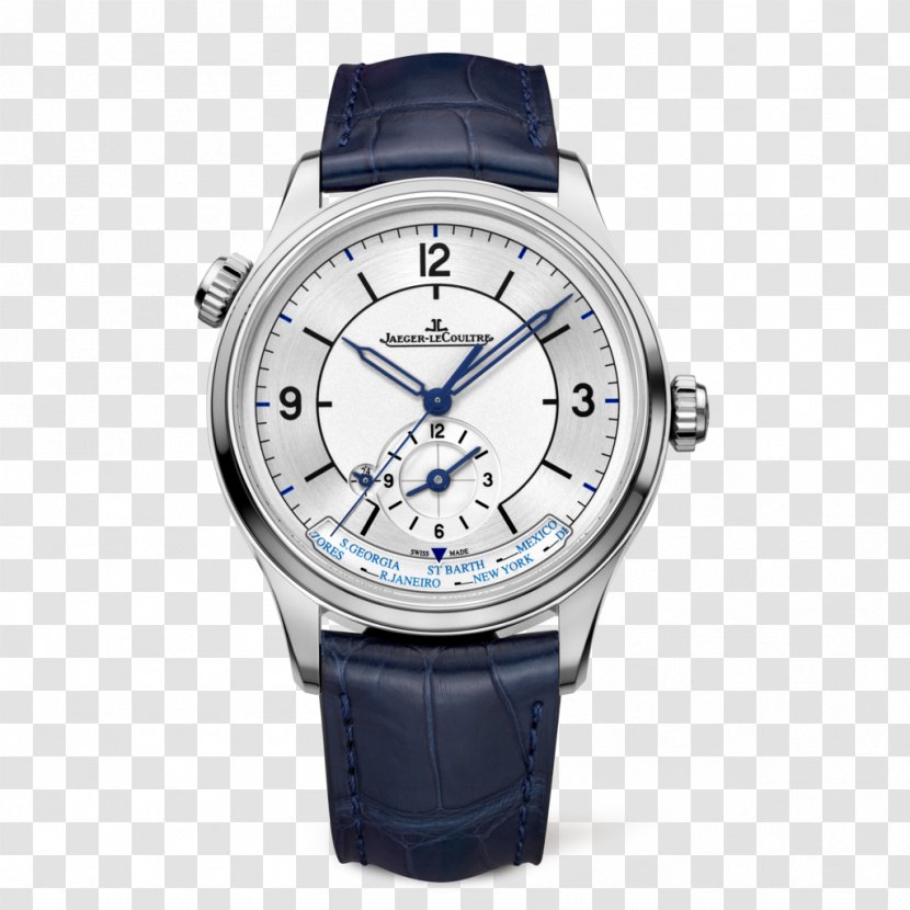 Jaeger-LeCoultre Master Geographic Watch Ultra Thin Moon Jewellery - Platinum Transparent PNG