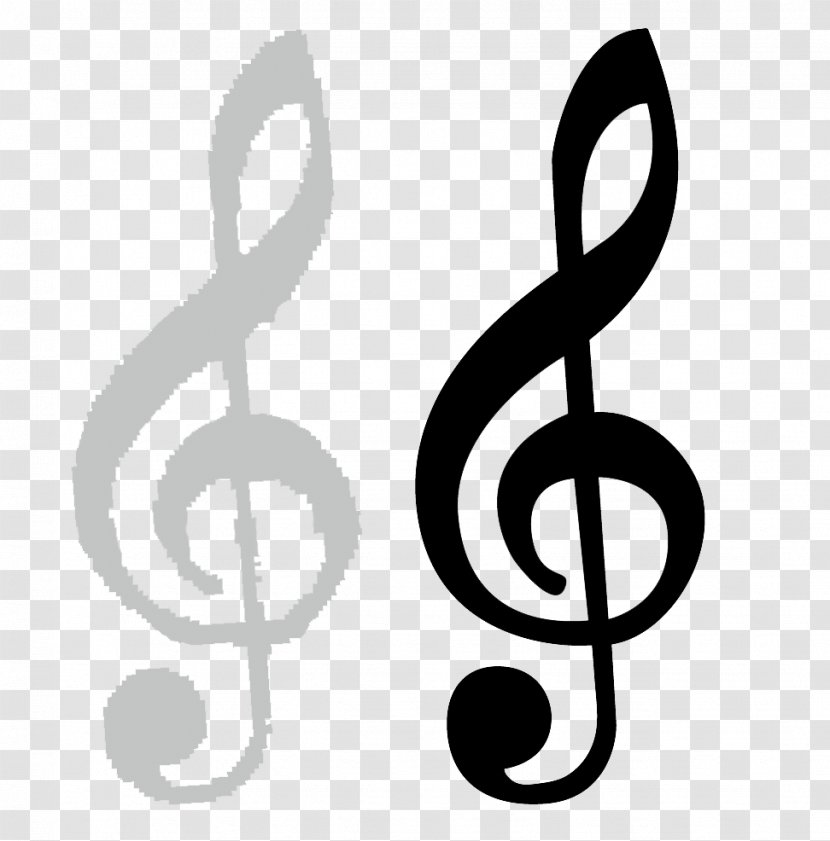 Clef Treble Musical Note Staff - Cartoon - Download Transparent PNG