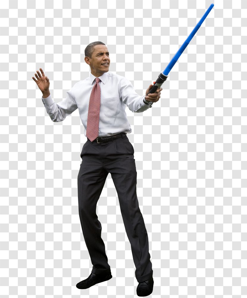 White House Head To Star Wars Lightsaber Author - Human Behavior Transparent PNG