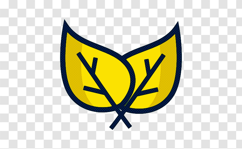 Yellow Line Logo Symbol Transparent PNG