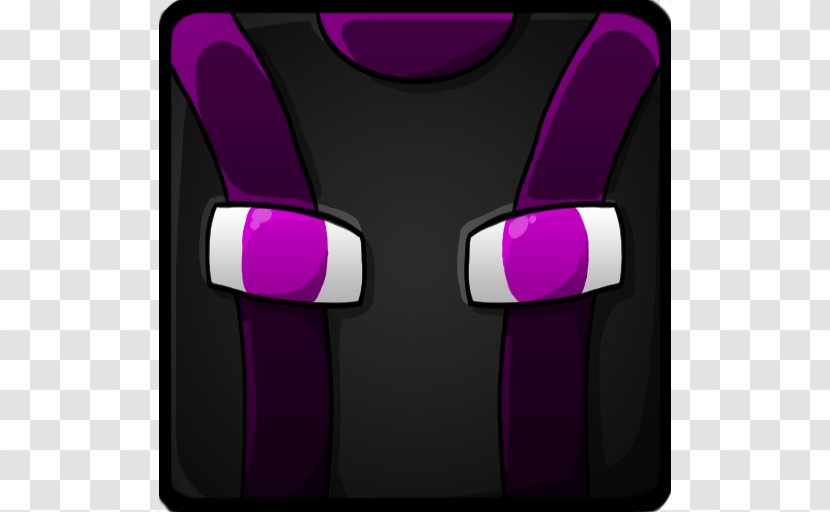 Pink Purple Font - Enderman Transparent PNG