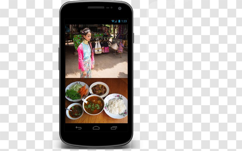 Smartphone Burmese Cuisine Multimedia - Recipe - Exquisite Carving. Transparent PNG