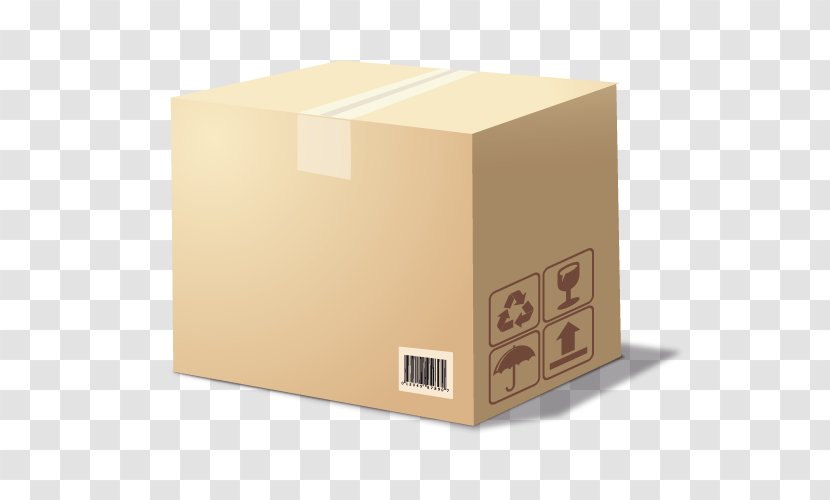 Cardboard Box Product Packaging And Labeling Logistics - Beige Transparent PNG