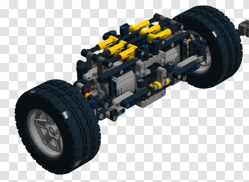 Tire Chassis Car Lego Technic - Ninjago Transparent PNG