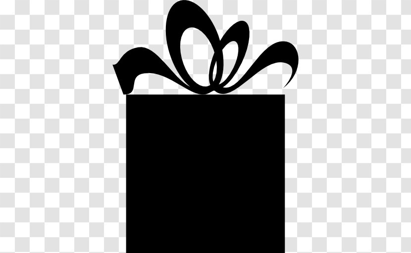 Gift Silhouette Box Clip Art Transparent PNG