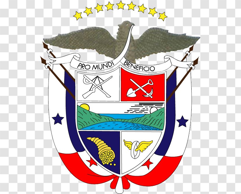 Coat Of Arms Panama Símbolos Patrios De Panamá National Symbol Flag - Recreation Transparent PNG