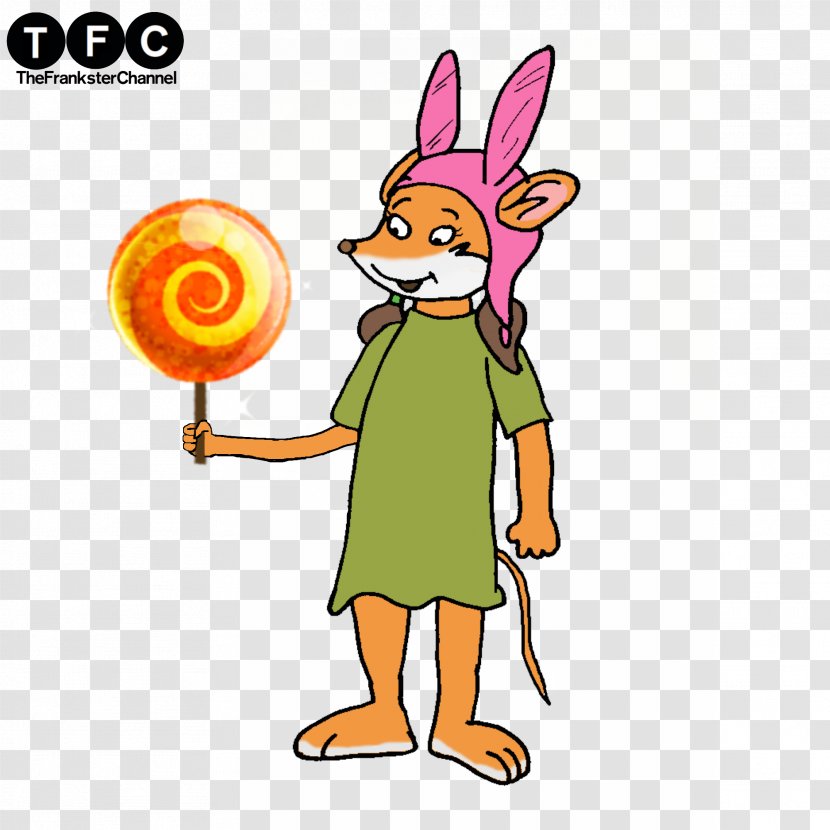 Hare Easter Bunny Food Clip Art - Orange - Geronimo Stilton Characters Transparent PNG