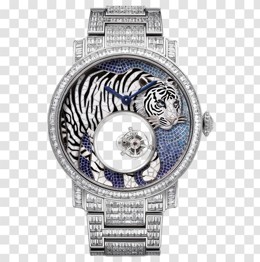 Tiger Cartier Watch Jewellery Gold - International Company Transparent PNG