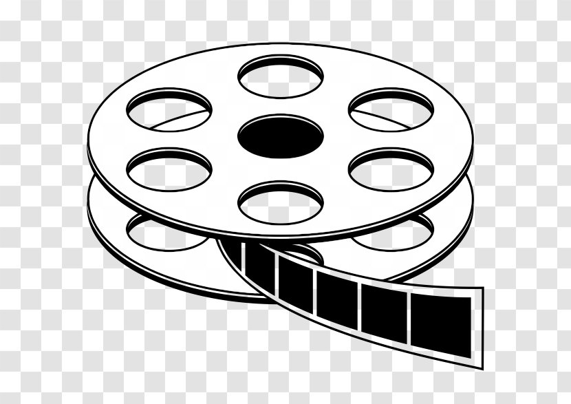 Black And White Reel Film - Share Icon Transparent PNG