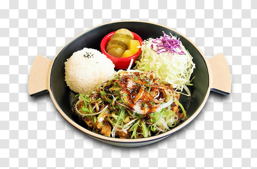 Thai Cuisine Tonkatsu Lunch Chinese Hamburg Steak - Salad Transparent PNG