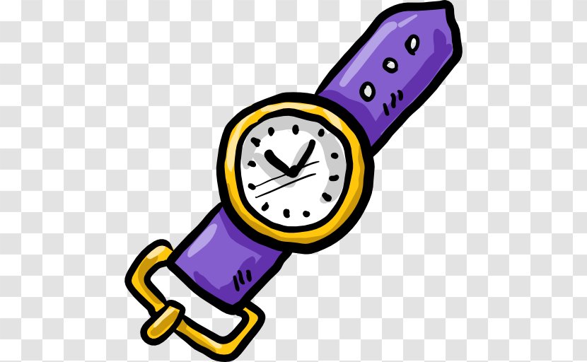 Watch Clock - Purple Watches Transparent PNG