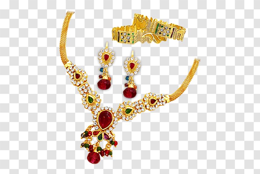 Earring Jewellery Necklace Clip Art - Ruby Transparent PNG