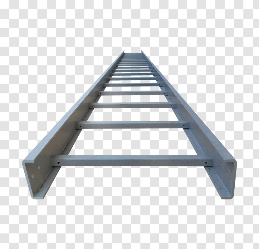 Glass Fiber Fiberglass Ladder Cable Tray - Steel - Ladders Transparent PNG