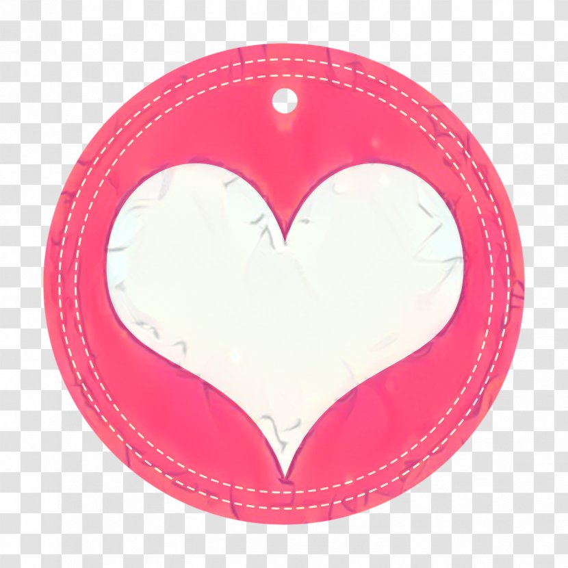 Love Background Heart - Pink M - Plate Transparent PNG