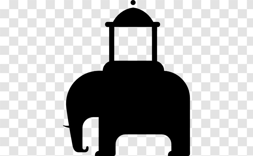 Clip Art Silhouette Elephants Mammuthus Primigenius - Black M - Mammoth Transparent PNG