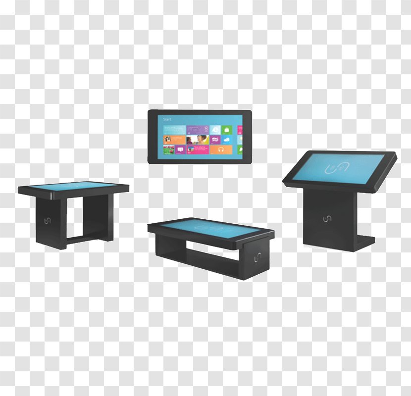 Coffee Tables Touchscreen Furniture Waiting Room - Innovation - Table Transparent PNG
