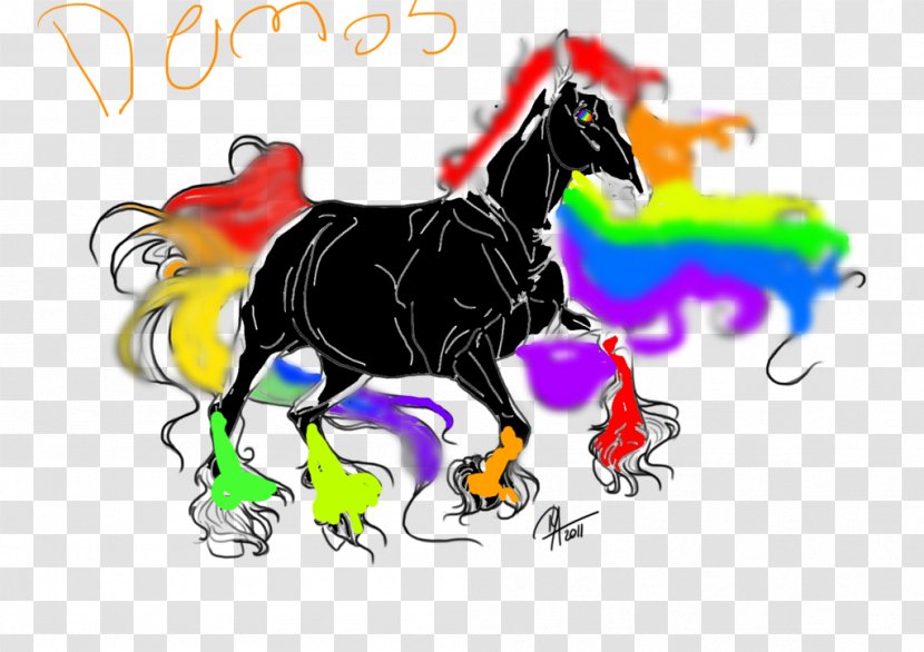 Mane Mustang Dog Clip Art - Vertebrate - Indian Warrior Transparent PNG