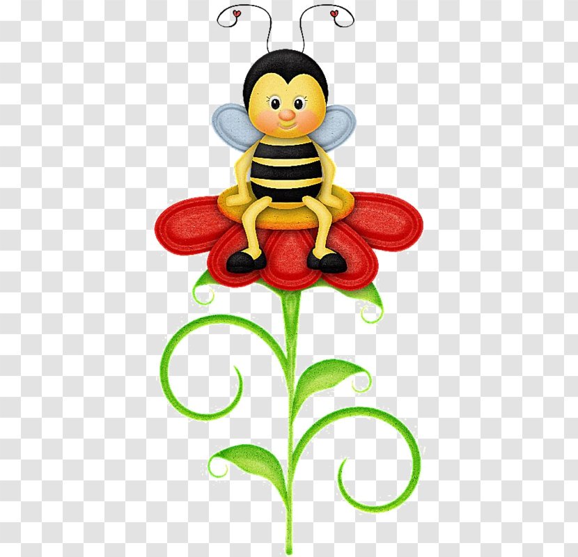 Bumblebee Clip Art Insect Openclipart - Ladybird - Maya Bee Coloring Pages Transparent PNG