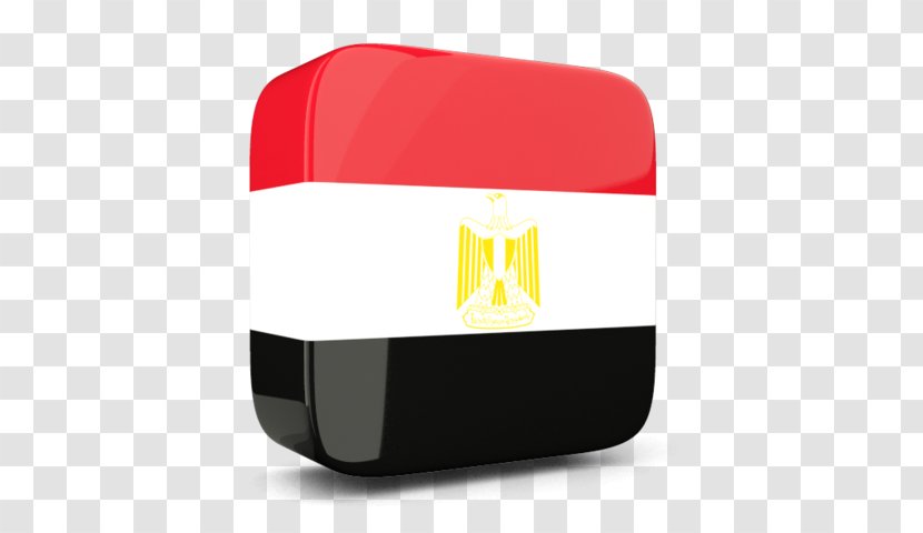 Flag Of Egypt National Flagpole - Brand Transparent PNG