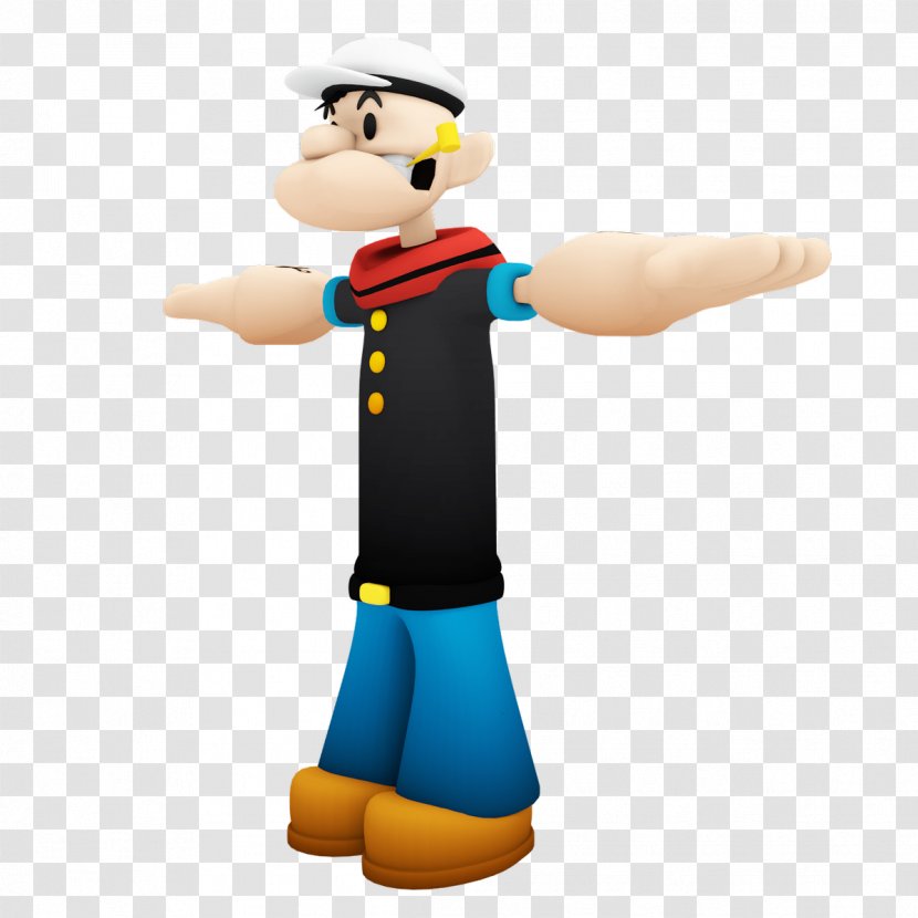 Technology Toy Figurine Cartoon H&M - Popeye Transparent PNG