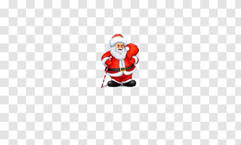 Santa Claus Christmas Tree Gift Icon - Creative Transparent PNG