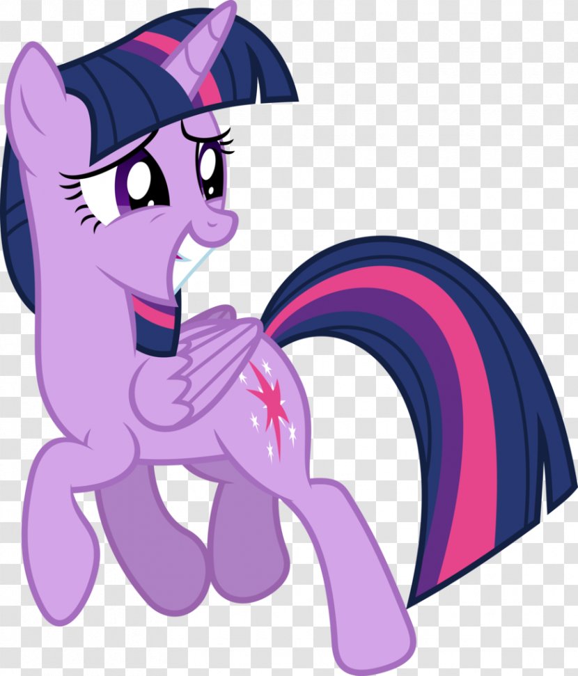Twilight Sparkle Pony Rainbow Dash Applejack Winged Unicorn - Cartoon Transparent PNG