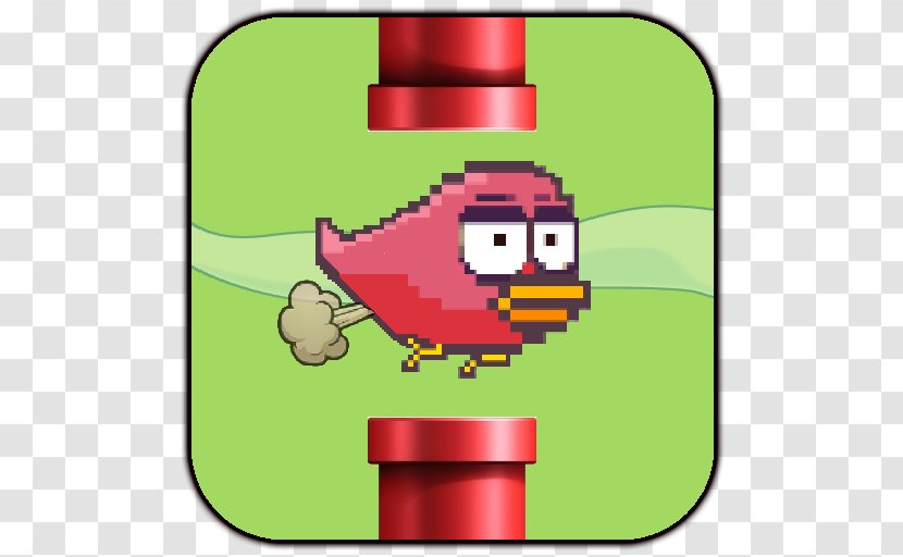 Green Animated Cartoon Character Fiction - Art - Pipe Flappy Bird Transparent PNG