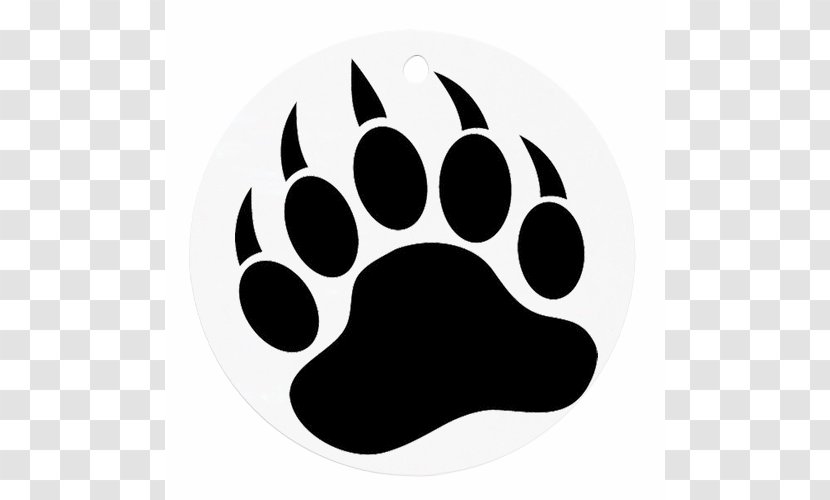 American Black Bear Paw Clip Art - Claw - Clipart Transparent PNG