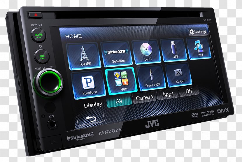 Vehicle Audio ISO 7736 Radio Receiver Head Unit Touchscreen - Dvd Player - J Transparent PNG