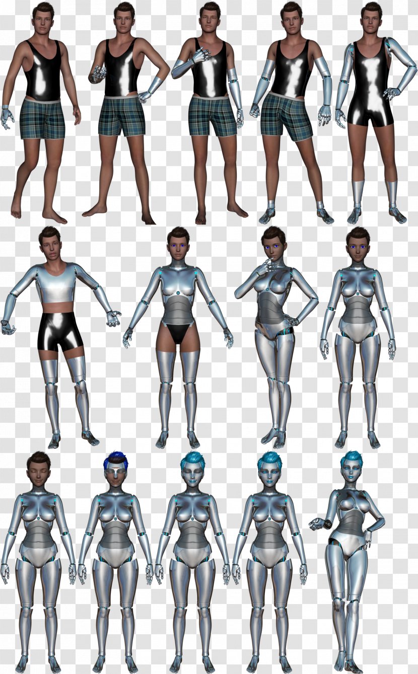 Gynoid Android DeviantArt Robot Cyborg - Human Transparent PNG