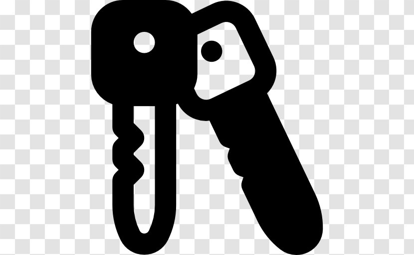 Car Clip Art - Black And White - Key Transparent PNG