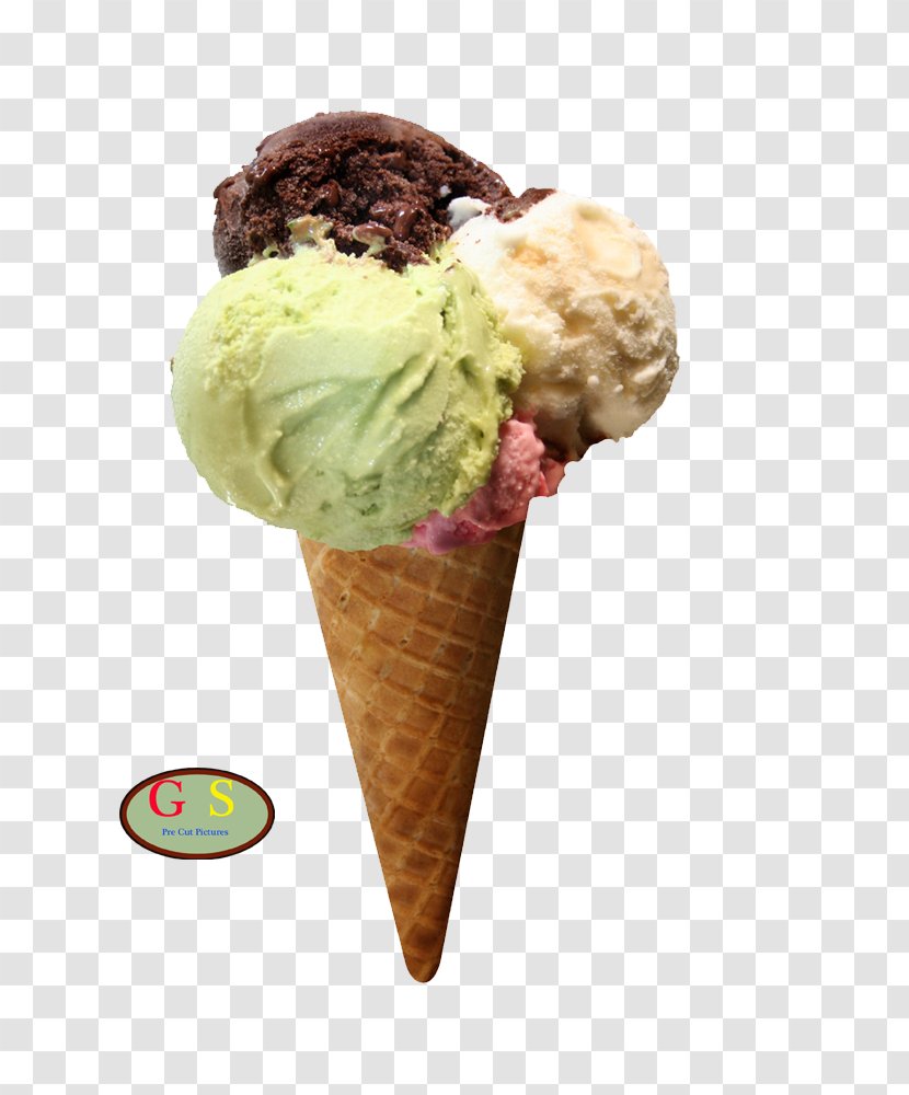 Ice Cream Cones Fruit Salad Food Transparent PNG