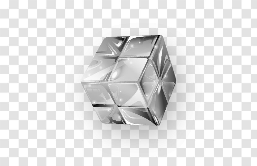 Rubiks Cube Three-dimensional Space Solid Geometry - Position - Gray Transparent PNG