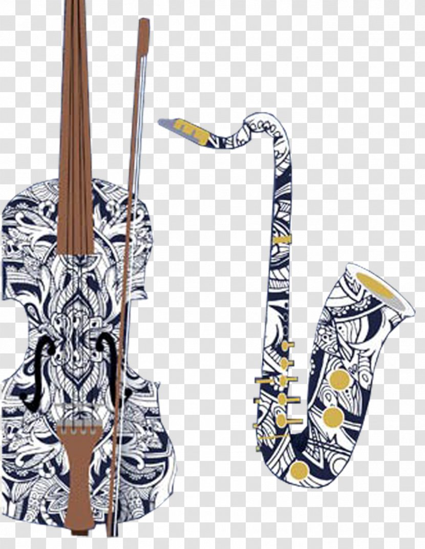 Violin Jazz - Cartoon - Wind Transparent PNG