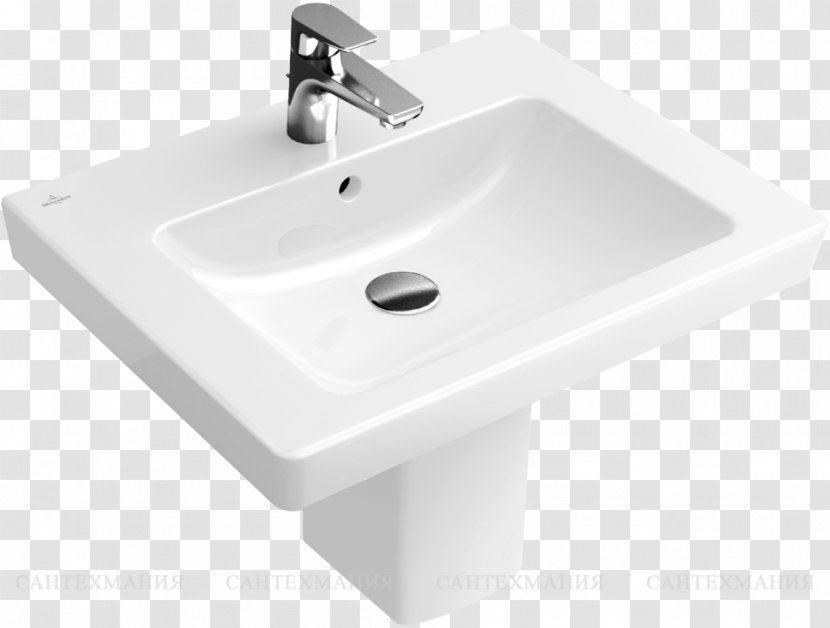 Sink Villeroy & Boch Ceramic Toilet Bathroom - Plug Transparent PNG