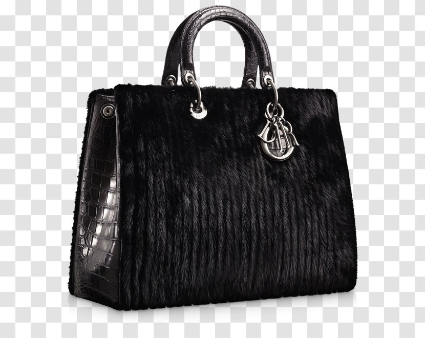 Tote Bag Handbag Lady Dior Christian SE - Leather Transparent PNG