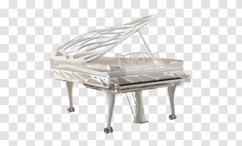Grand Piano Blüthner Musical Instruments Upright - Frame - Arabesque Piece Transparent PNG