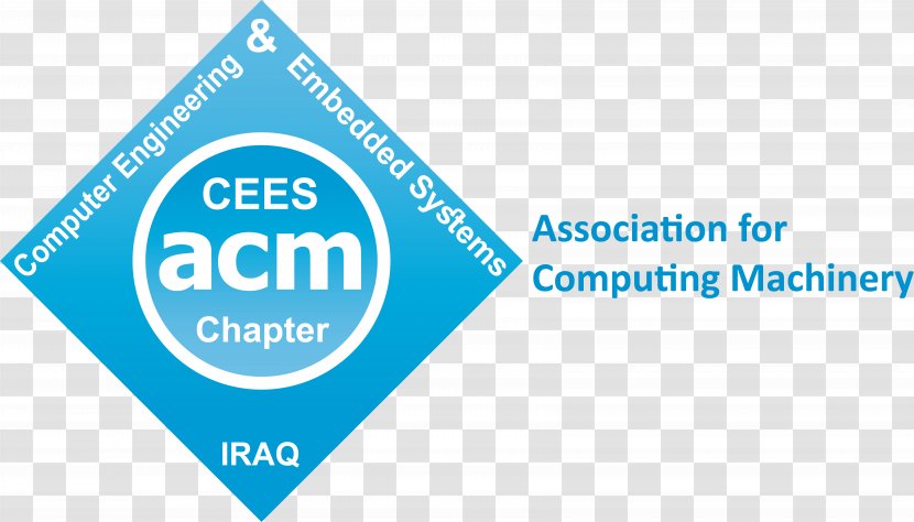 Logo Association For Computing Machinery University Of Basrah Organization Brand - Text Transparent PNG
