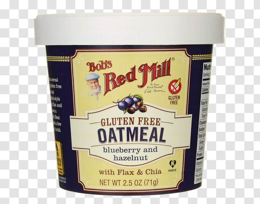 Breakfast Cereal Bob's Red Mill Organic Food Oatmeal Rolled Oats - Ingredient - Cup Transparent PNG