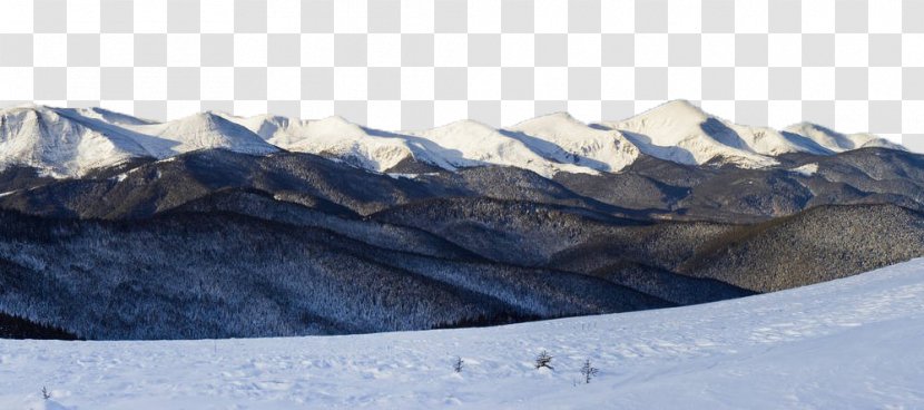Carpathian Mountains Ukrainian Carpathians Download - Snow Peak Transparent PNG