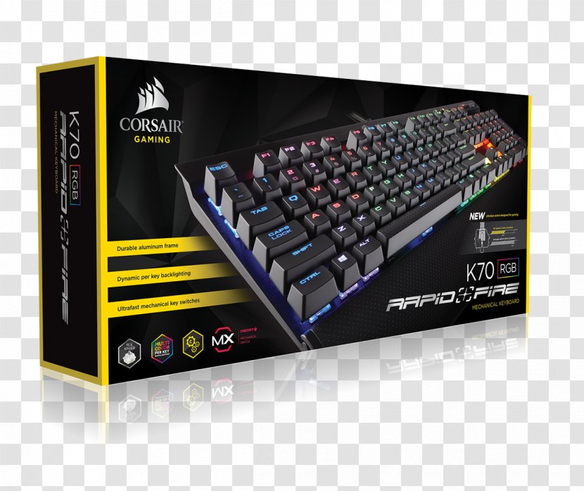 Computer Keyboard Cases & Housings Gaming Keypad RGB Color Model Electrical Switches - Mechanical Transparent PNG